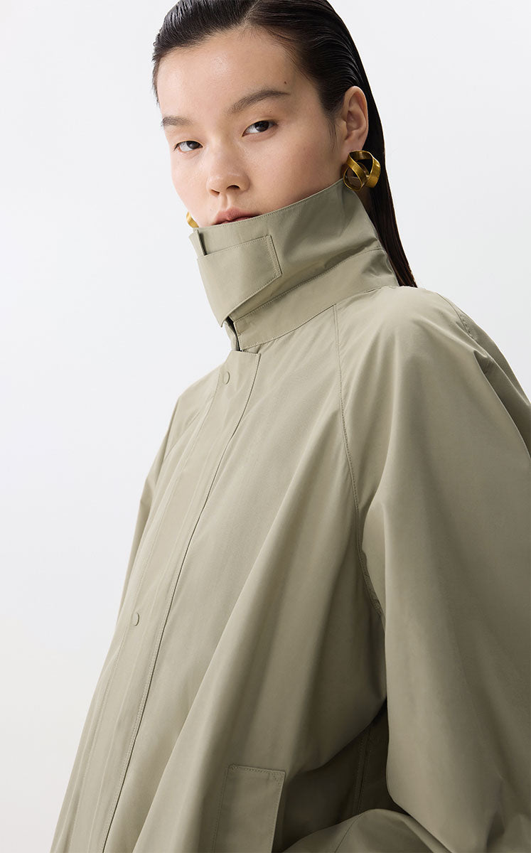 Coat / JNBY Oversized Longline Trench Coat