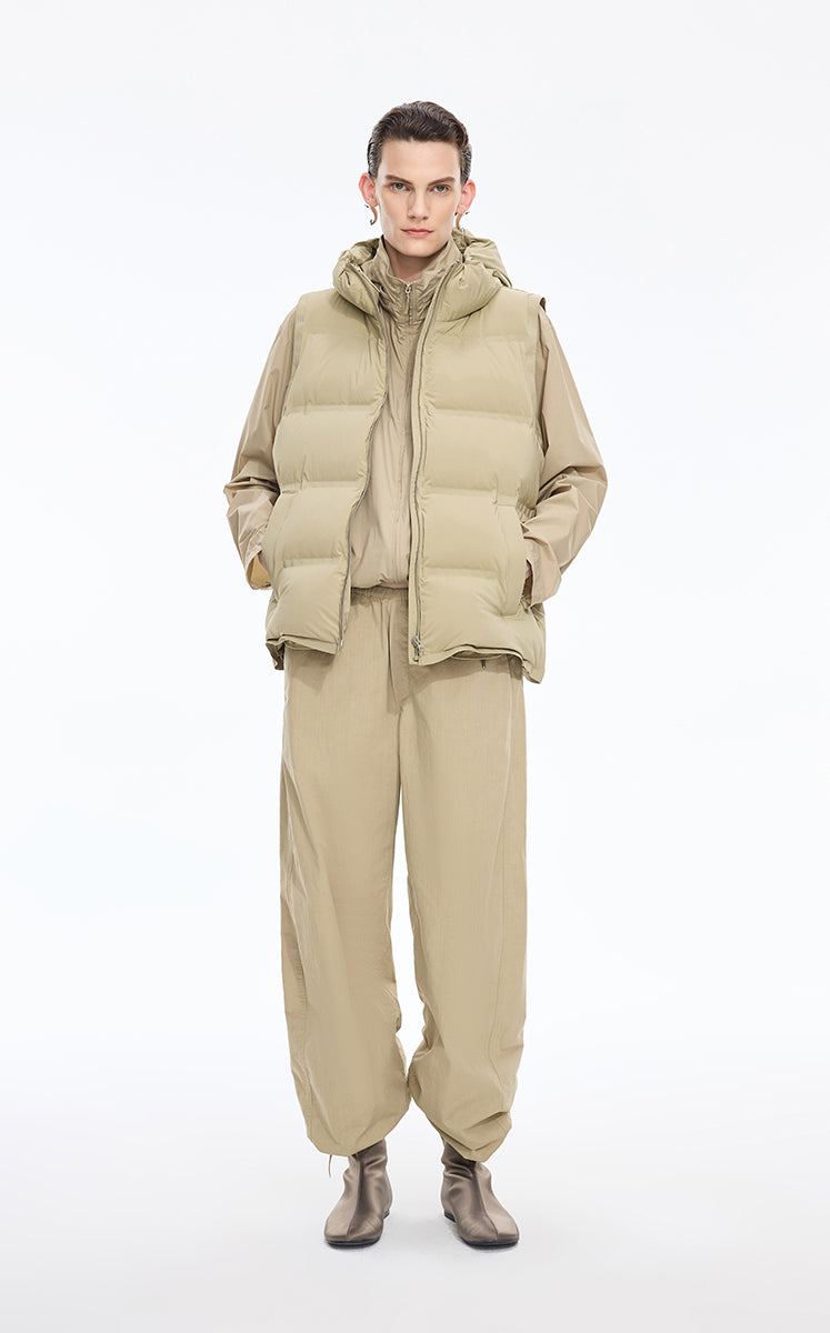 Jacket / JNBY Lightweight Water-Repellent Nylon Jacket Yellow cardigan