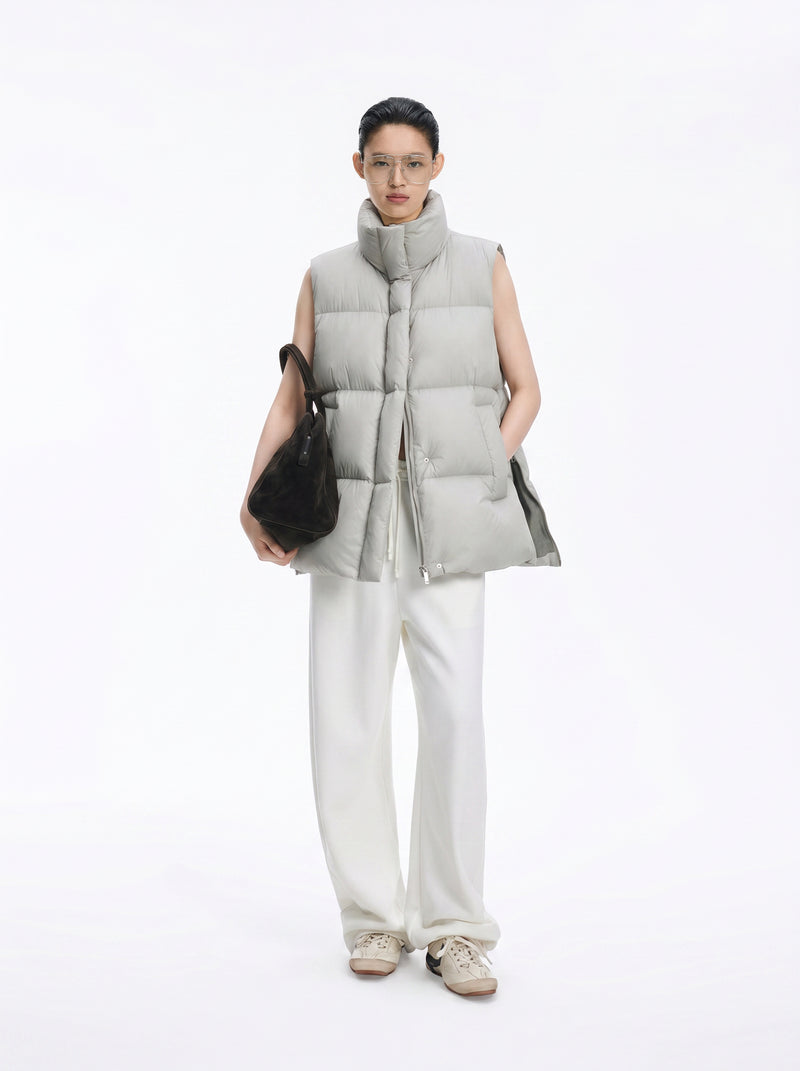 Vest / JNBY White Goose Down Nylon Vest