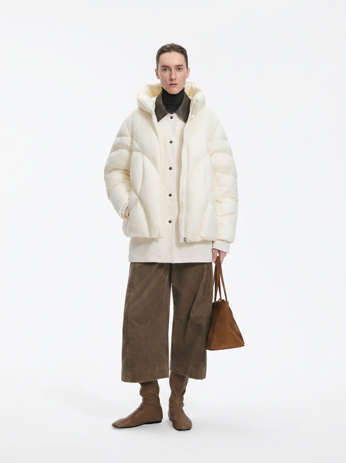 Jacket / JNBY Oversized Hooded Down Puffer