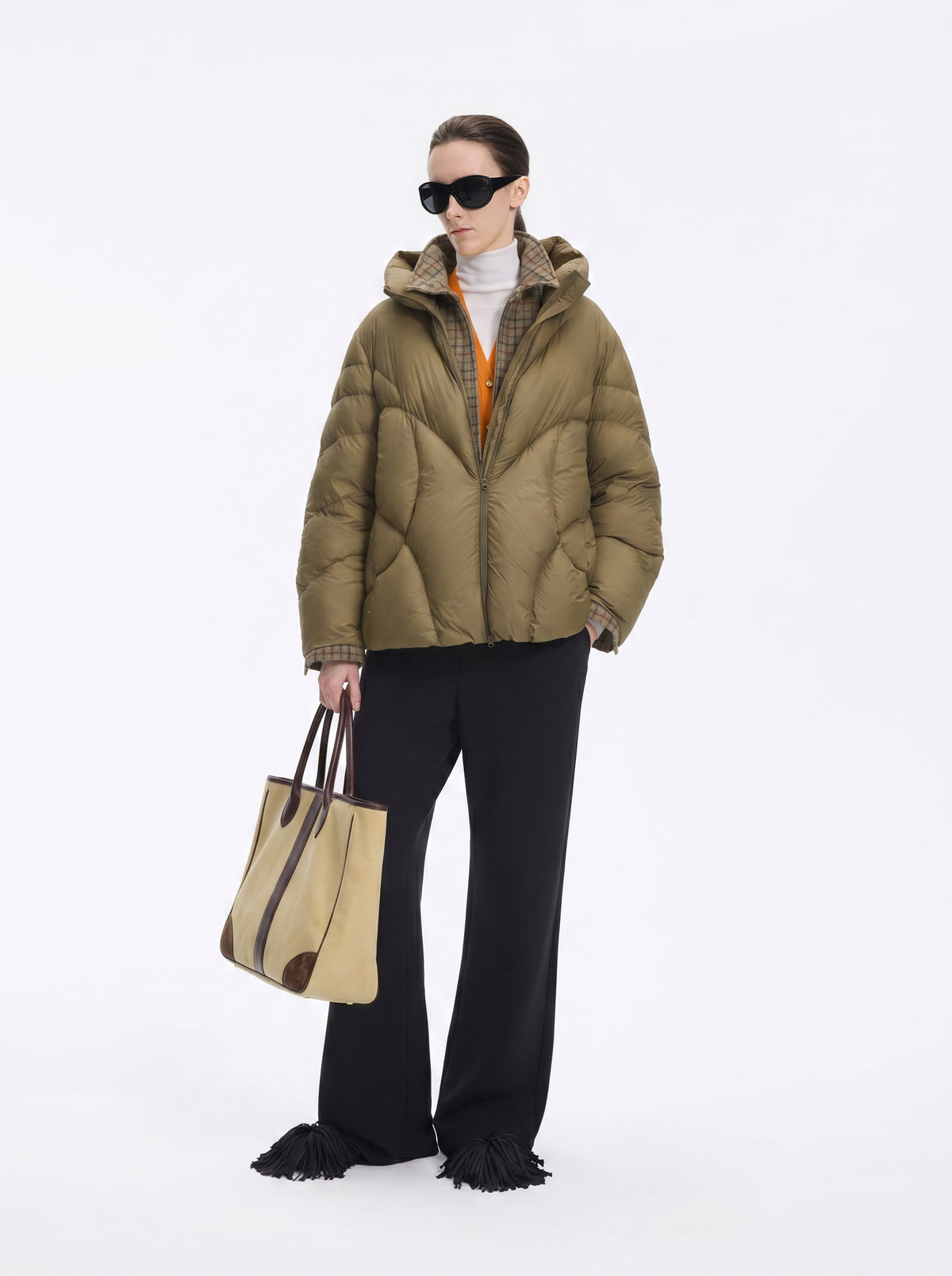 Jacket / JNBY Oversized Hooded Down Puffer