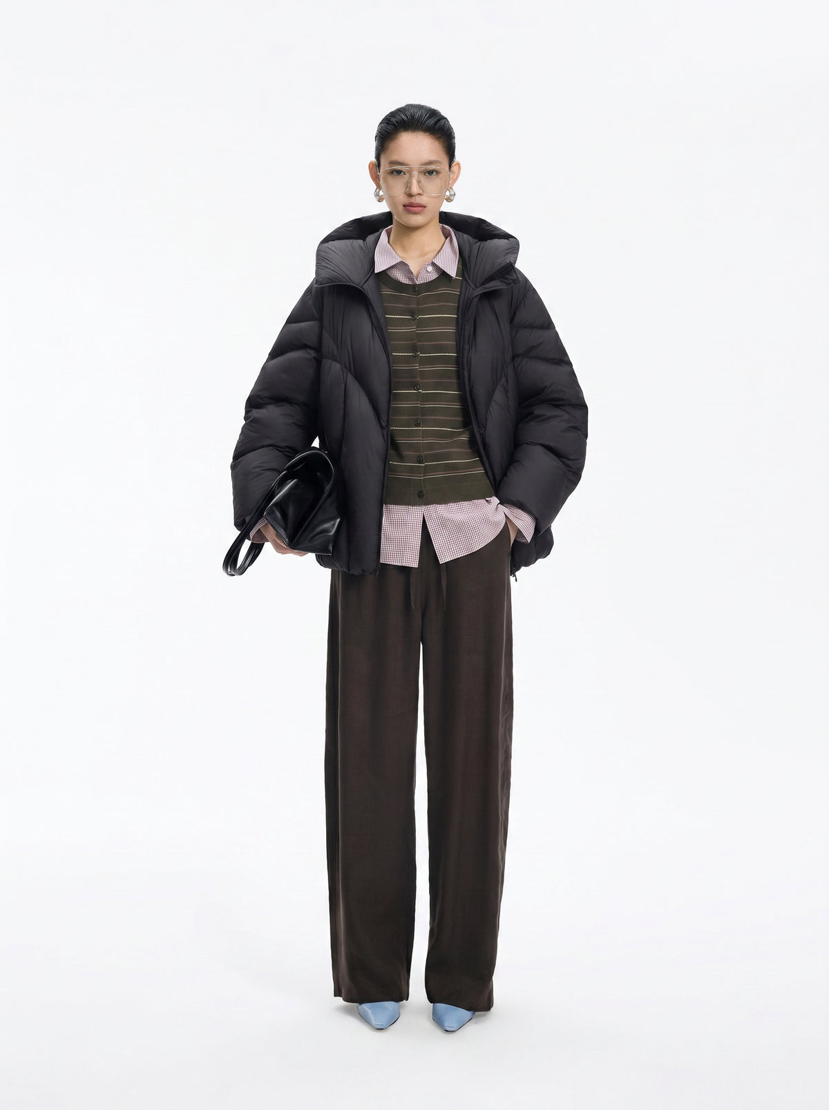 Jacket / JNBY Oversized Hooded Down Puffer
