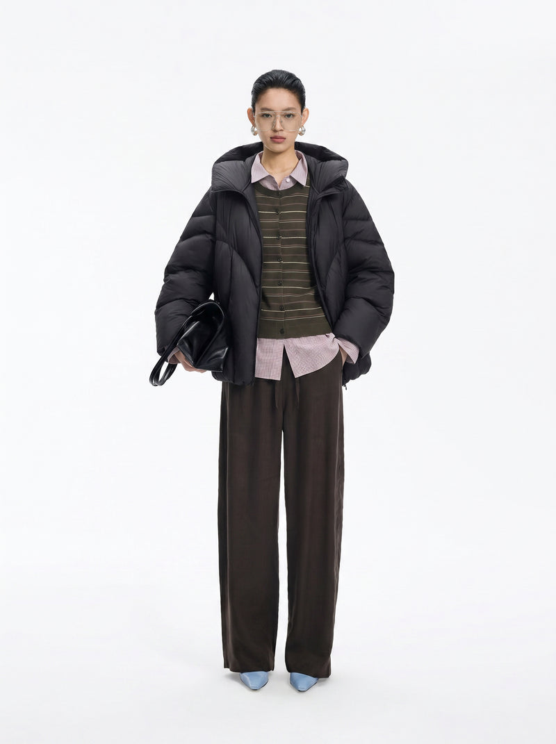 Jacket / JNBY Oversized Hooded Down Puffer