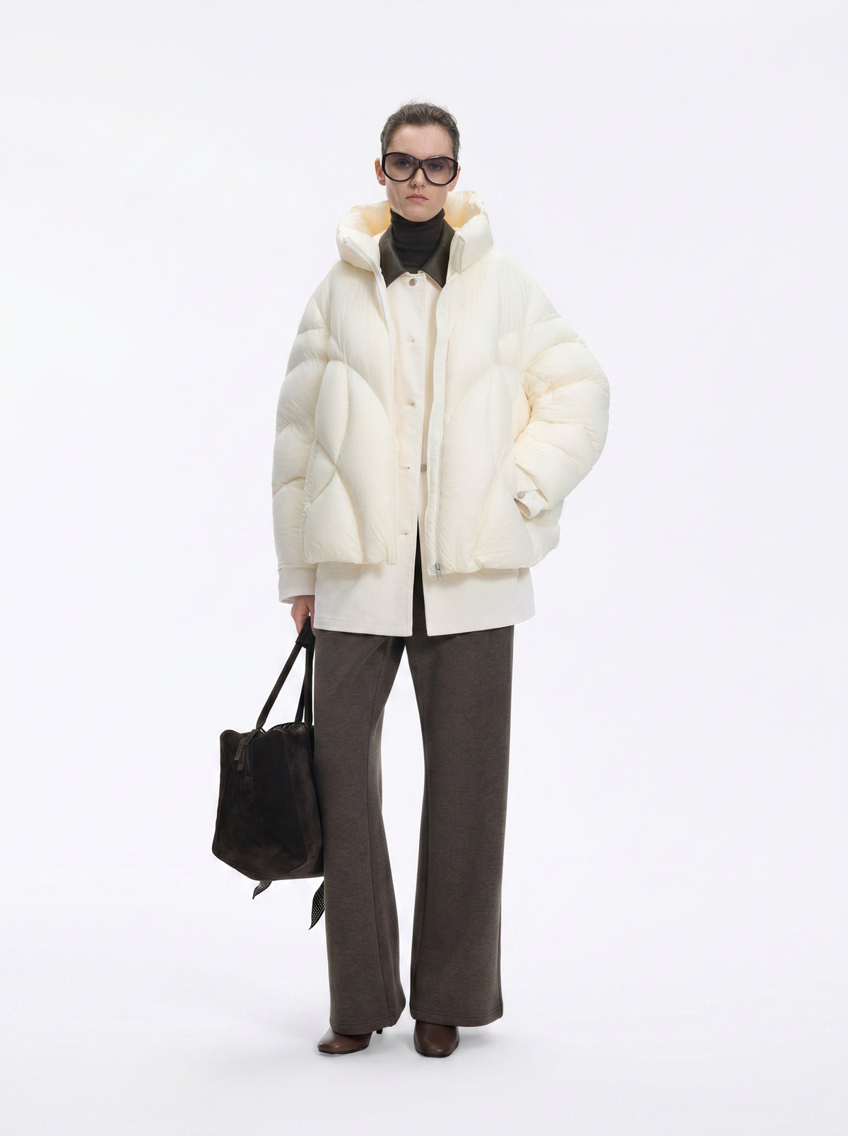 Jacket / JNBY Oversized Hooded Down Puffer