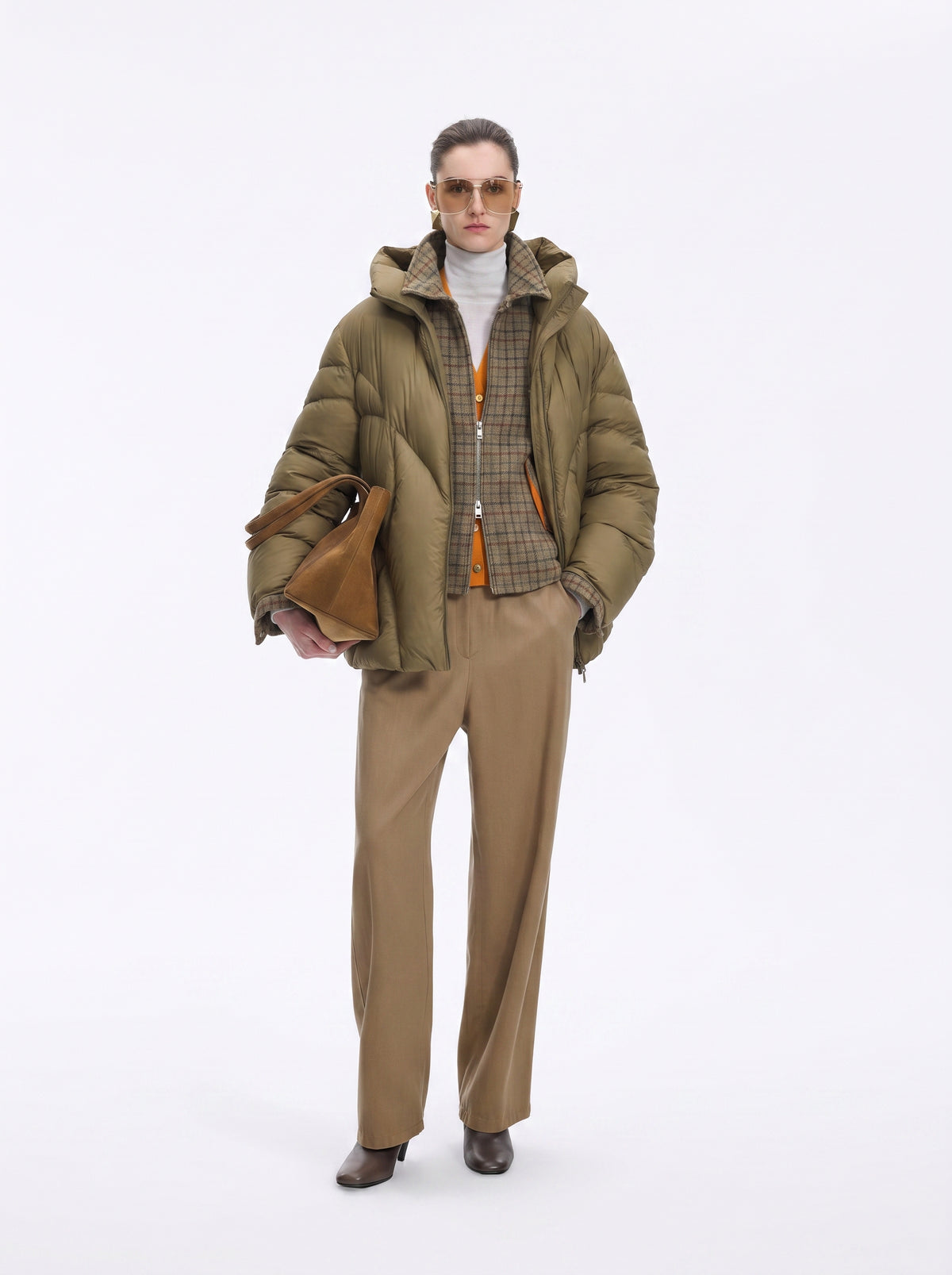 Jacket / JNBY Oversized Hooded Down Puffer