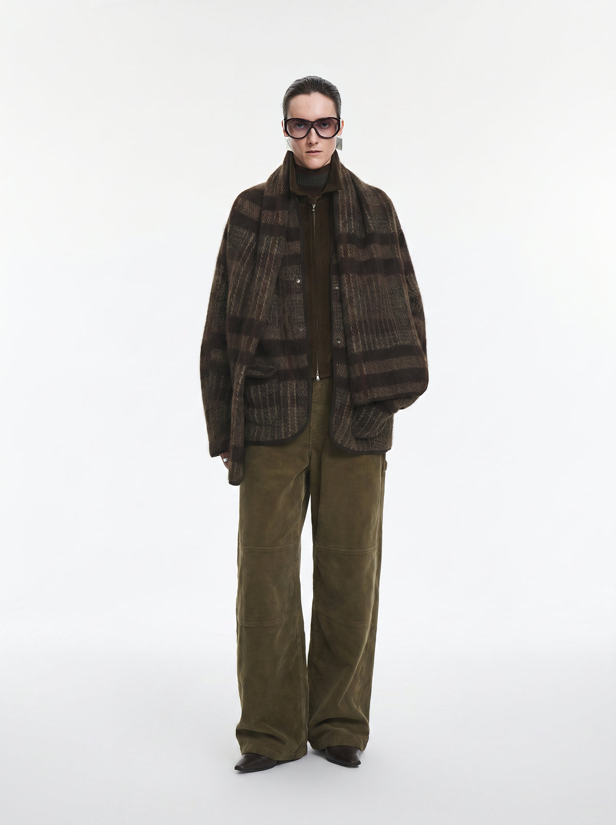Pants / JNBY Cotton Corduroy Wide Leg Cargo Pants