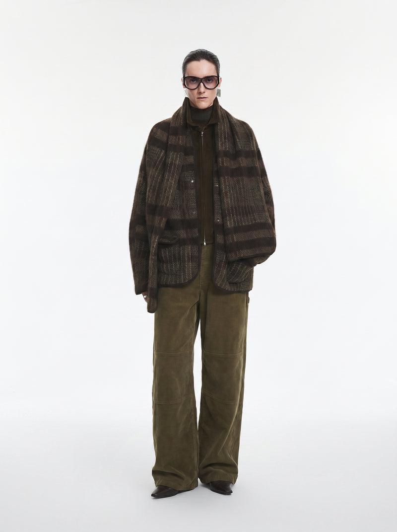 Pants / JNBY Cotton Corduroy Wide Leg Cargo Pants