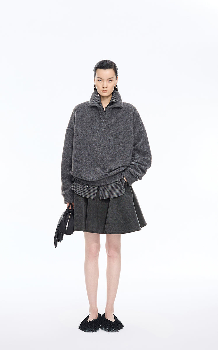 Skirt / JNBY A-Line Short Denim Skirt