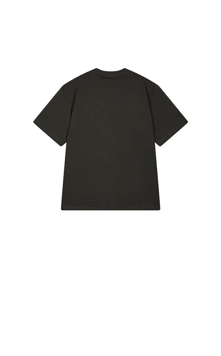 T-shirt / JNBY Hand-Drawn Graphic Loose Cotton Tee