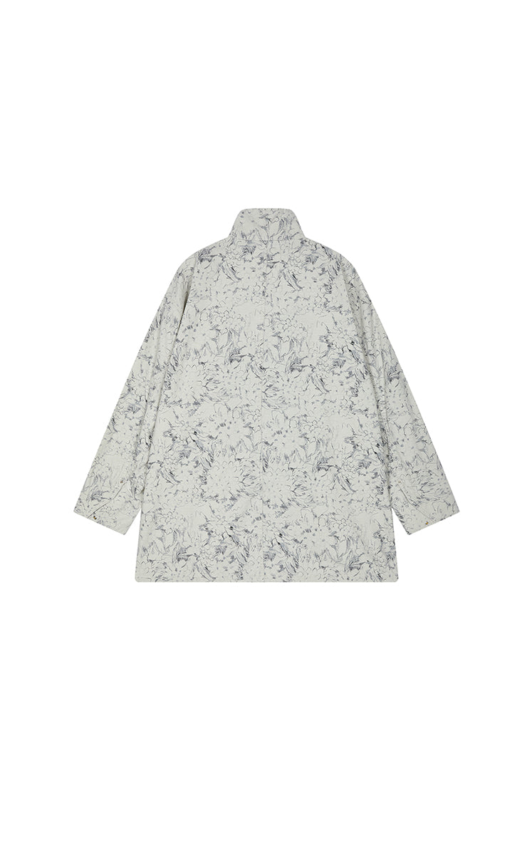 Jacket / JNBY Colored Pencil Floral Oversized Cotton Jacket