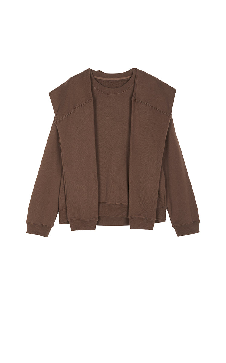 Sweatshirt / JNBY Oversized Cotton Pullover
