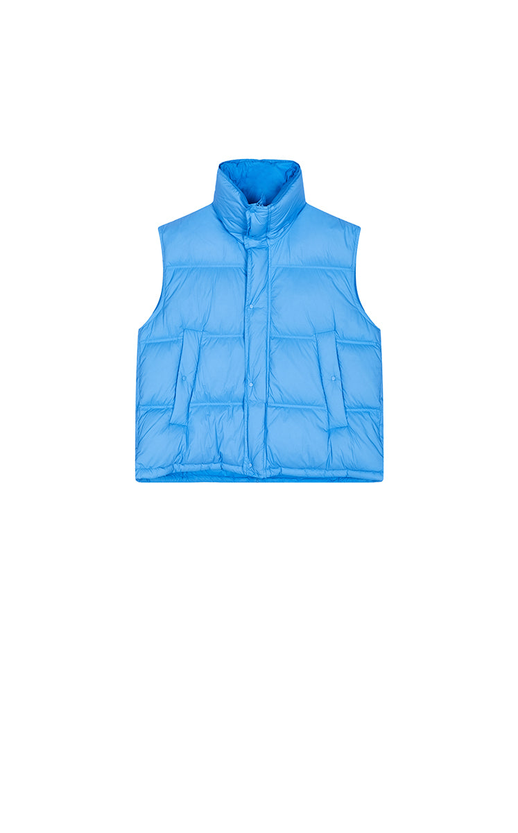 Down Vest / JNBY Oversized Reversible Down Vest Blue