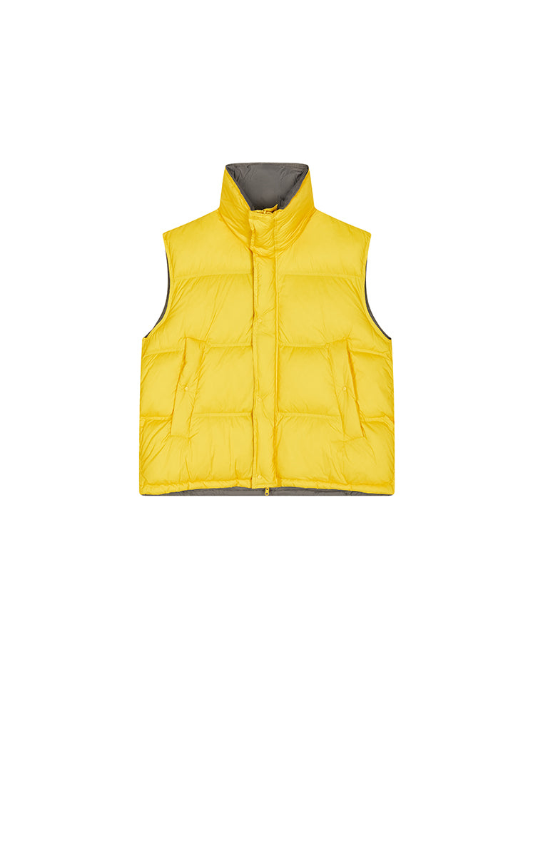 Down Vest / JNBY Oversized Reversible Down Vest Yellow