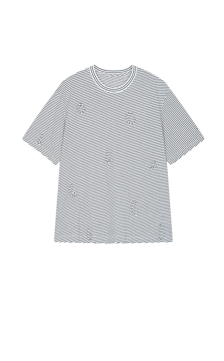 T-Shirt / JNBY Sculptural Fringe Cotton Tee