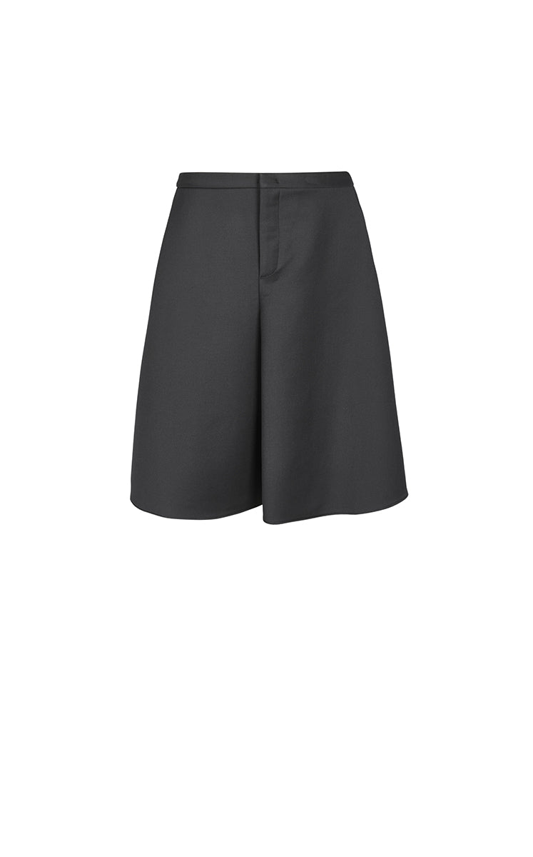 Skirt / JNBY A-Line Wool-Blend Midi Skirt