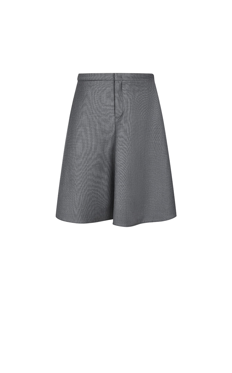 Skirt / JNBY A-Line Wool-Blend Midi Skirt