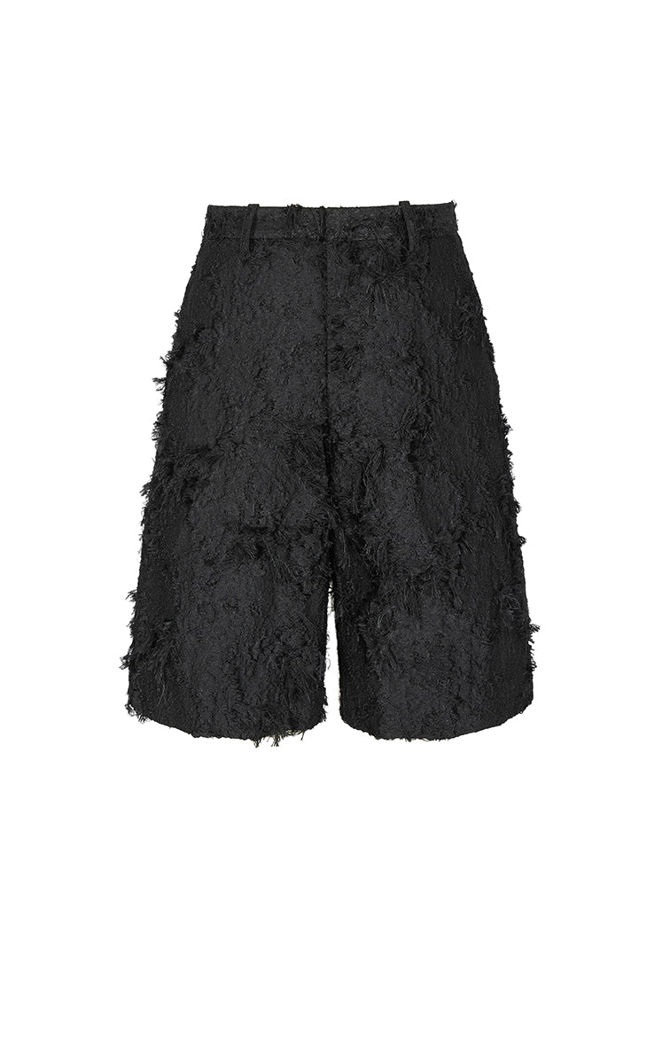 Pants / JNBY Textured Jacquard Mid-Length Pants