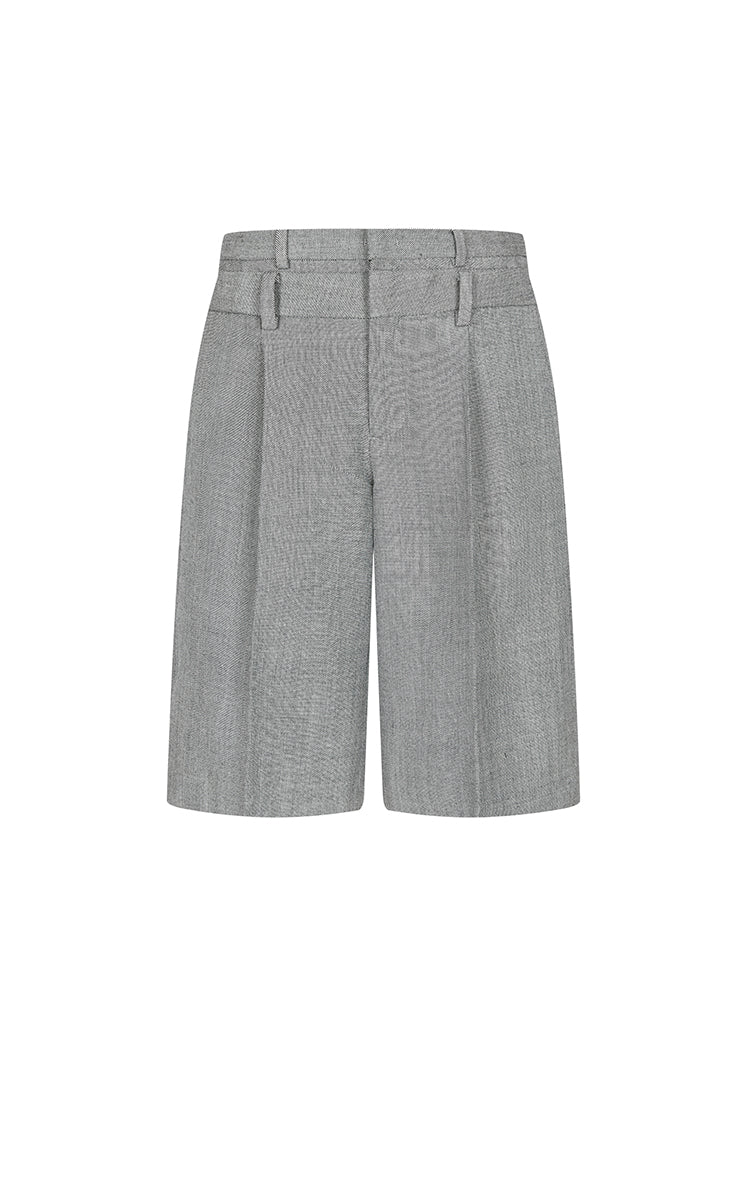 Pants / JNBY Straight-Leg Wool Blend Bermuda pants
