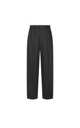 Pants / JNBY Jacquard Tapered Wool Extra-Long Pants