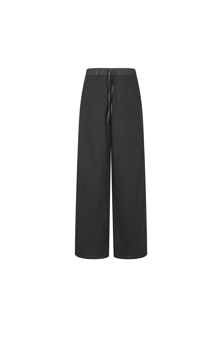 Pants / JNBY Topstitched Banana Cut Cotton Pants