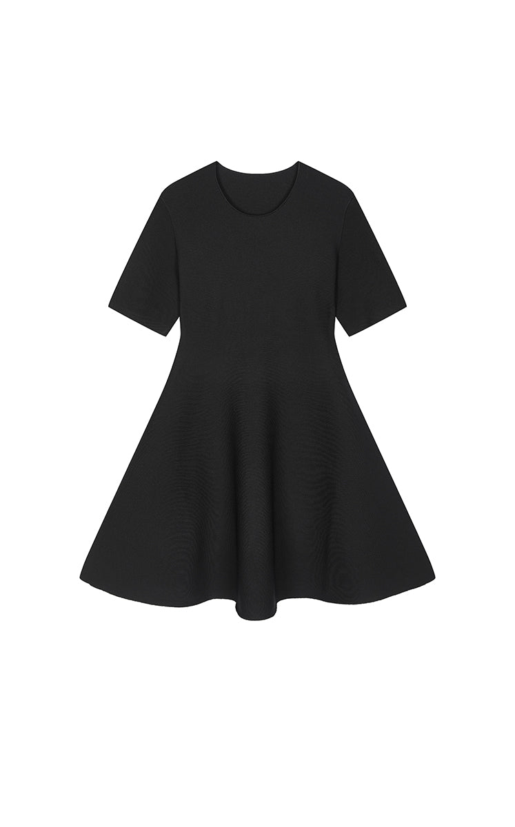 Dress / JNBY Fitted Knit Short Dress Black