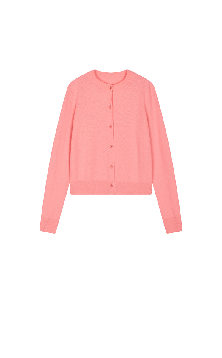 Sweater / JNBY Cropped Wool-Cashmere Cardigan