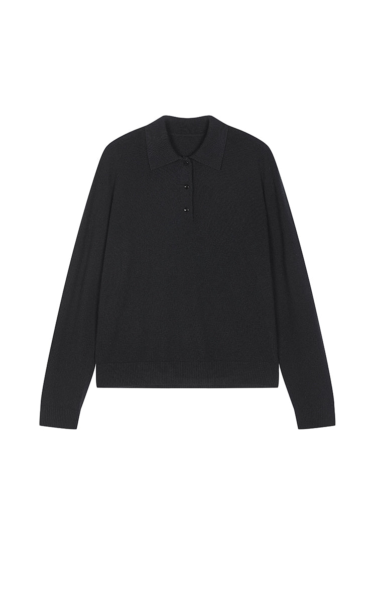Sweater / JNBY O-shaped Wool-Cashmere Pullover