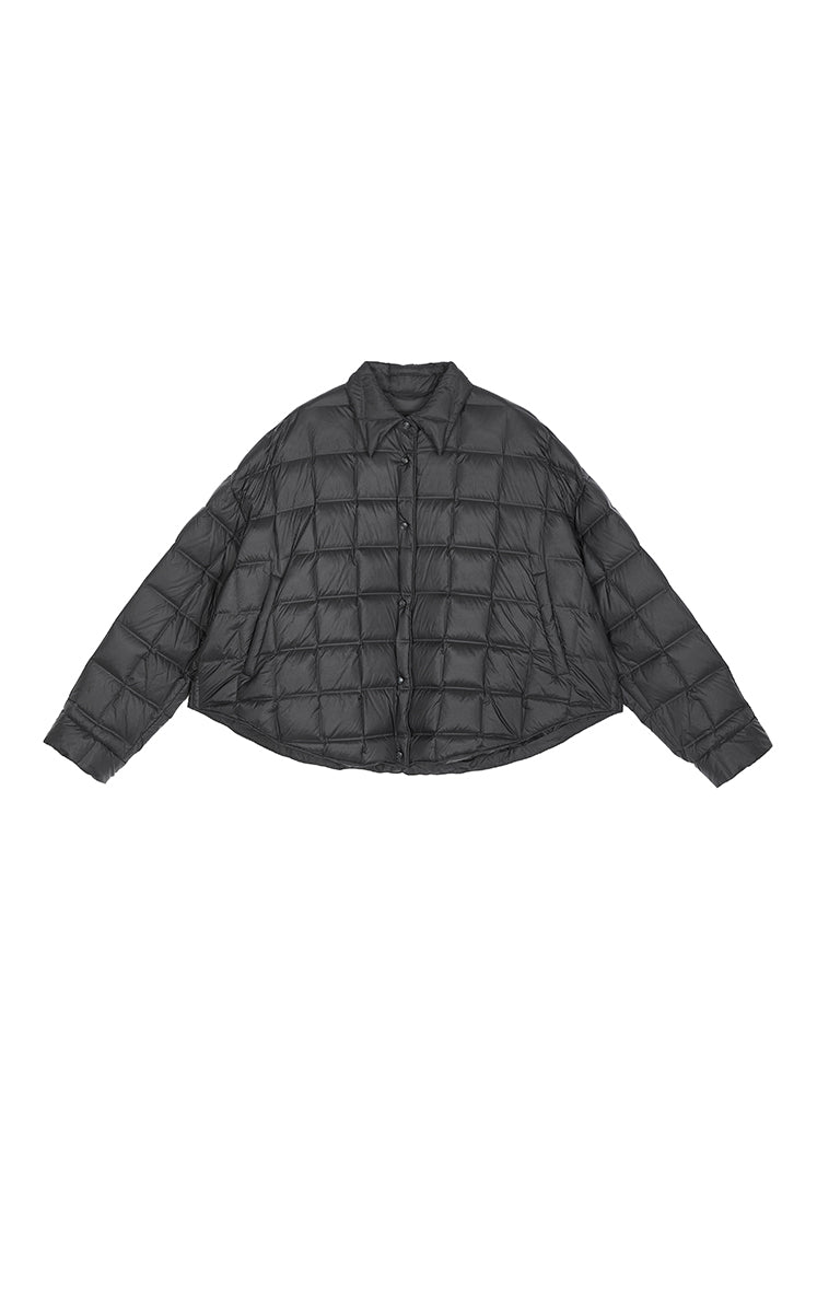 Down Coat / JNBY Oversized Short Goose Down Coat