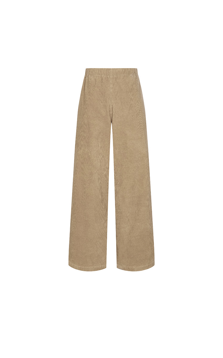 Pants / JNBY Wide-Leg Corduroy Drawstring Trousers