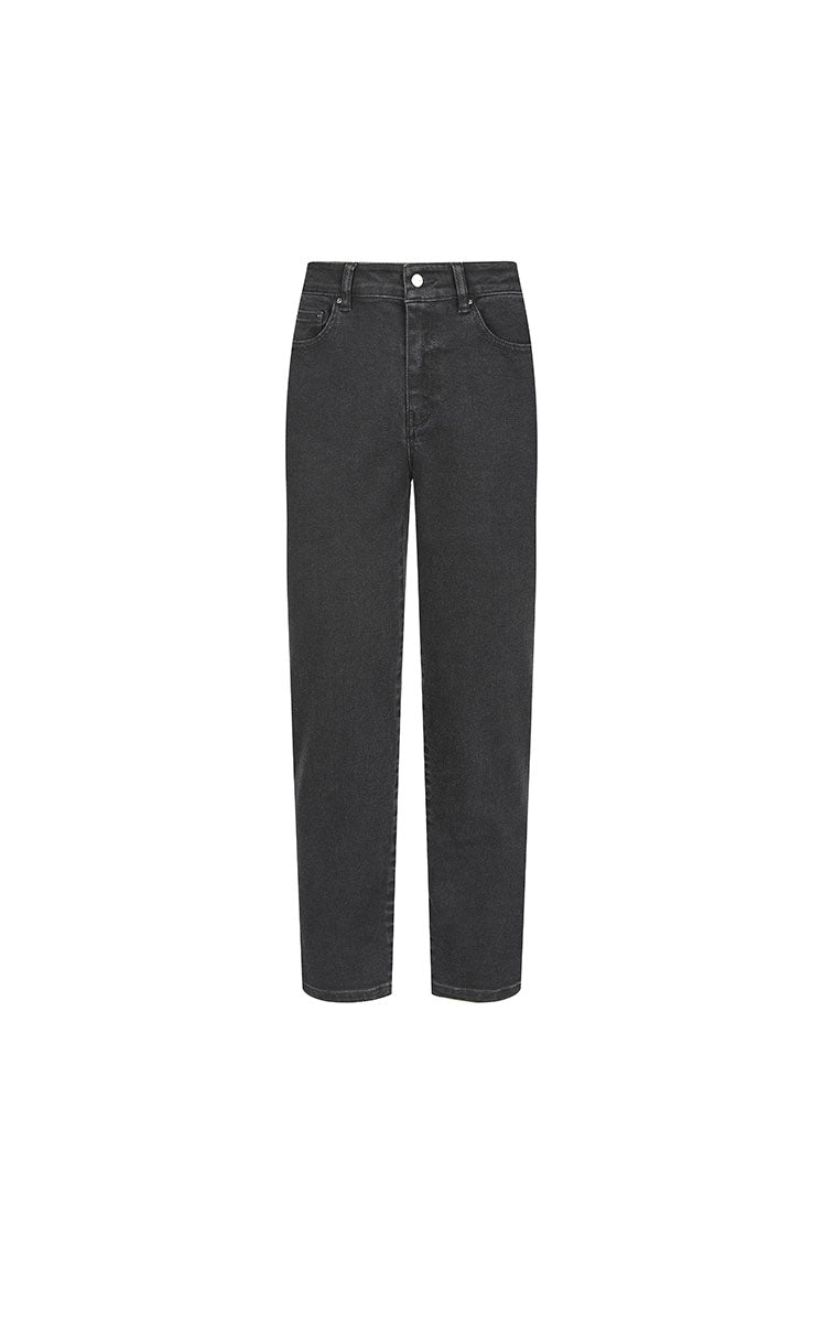 Pants / JNBY Slim-Fit Turkish Denim Cropped Jeans Black