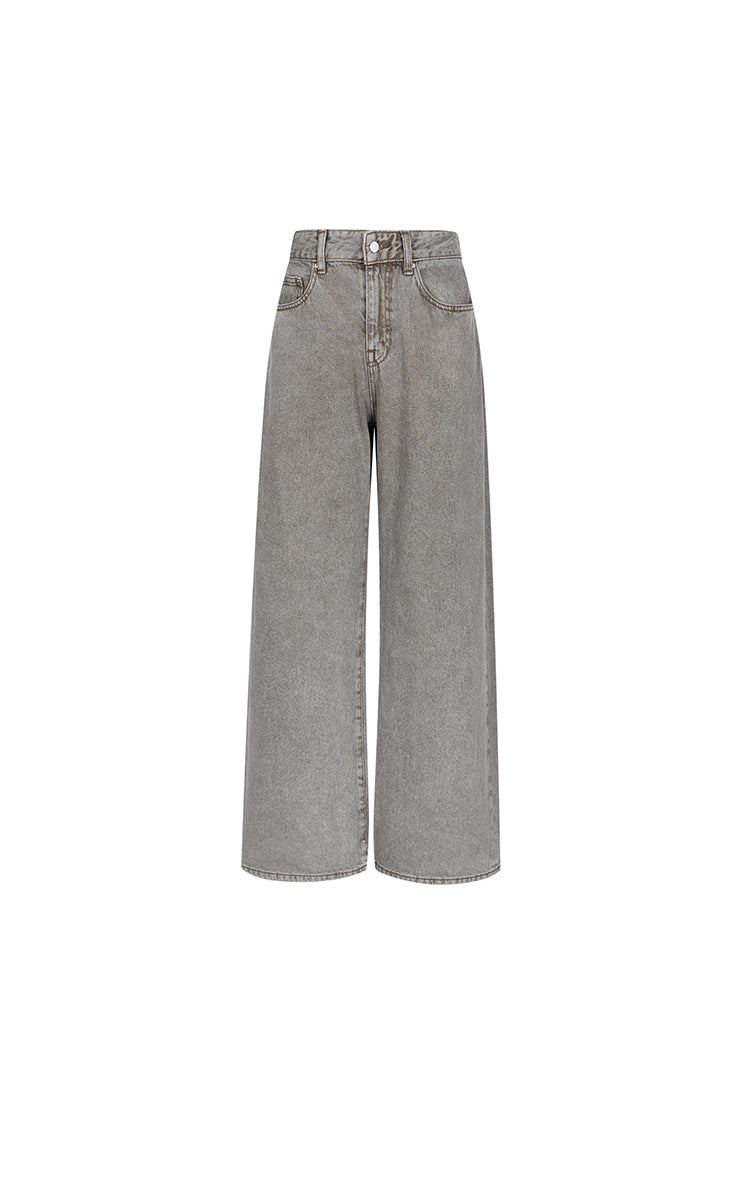 Pants / JNBY Wide-Leg Colored Jeans