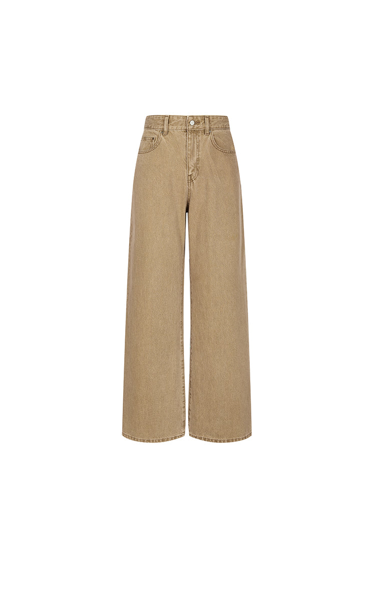 Pants / JNBY Wide-Leg Colored Jeans