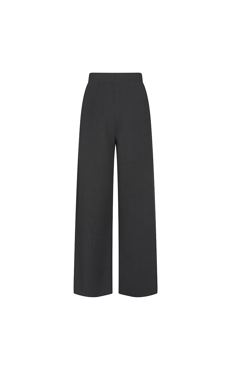 Pants / JNBY Wide-Leg Ribbed Blend Trousers