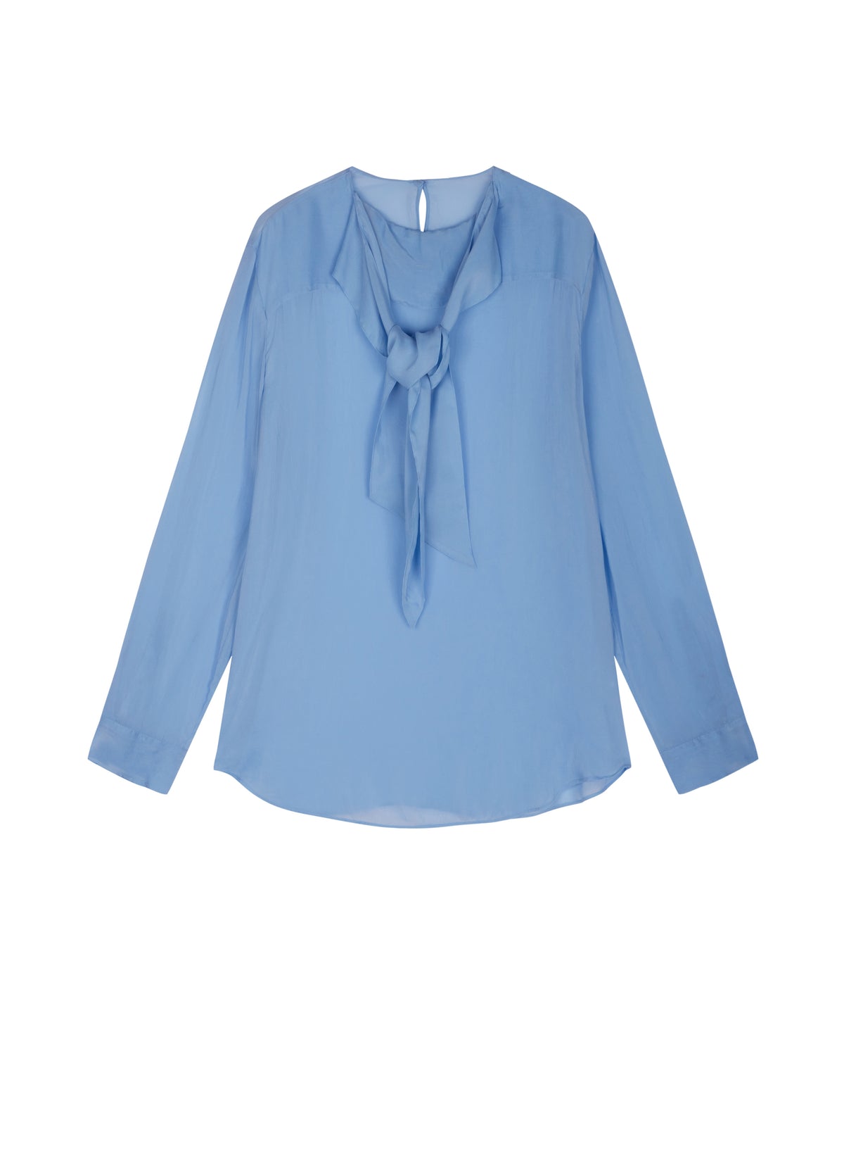 Shirt / JNBY Cupro Relaxed Long Sleeve Blouse