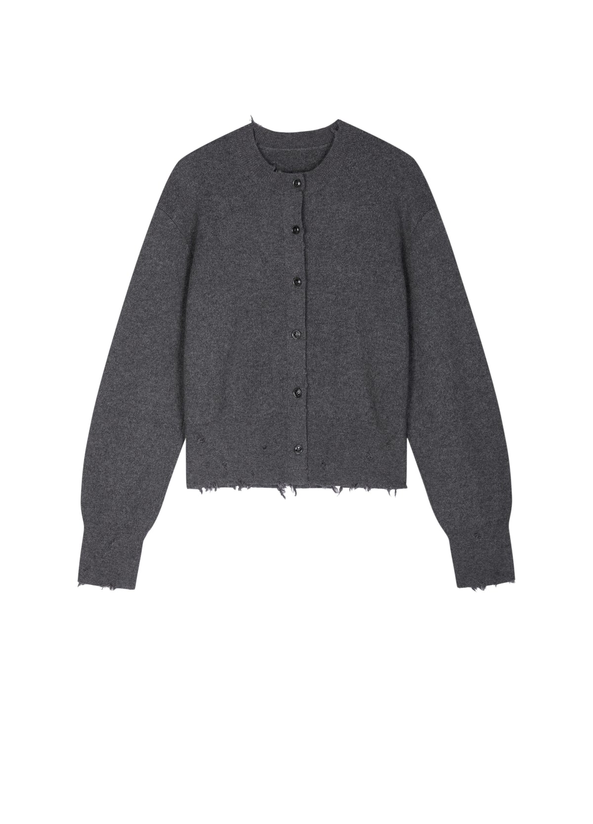 Cardigan / JNBY Wool Cashmere Blend Cropped Knit