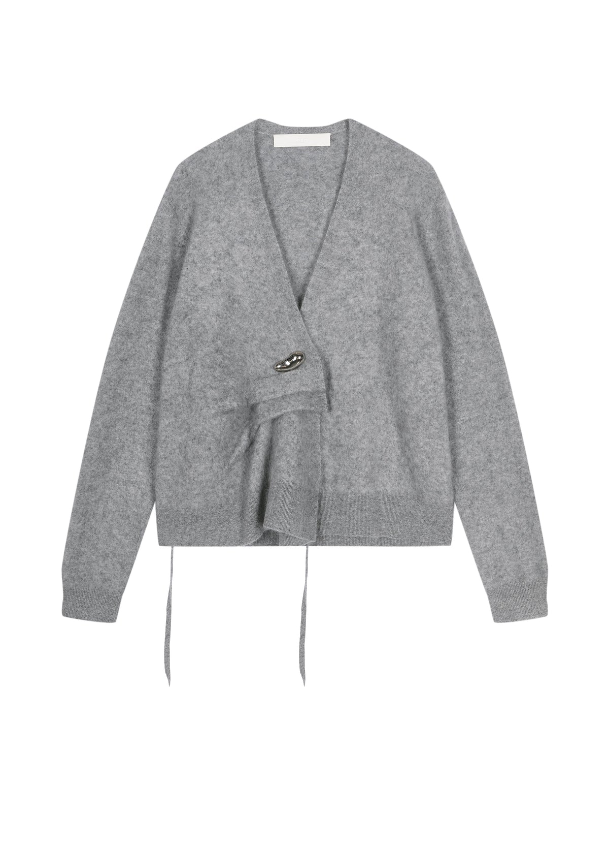 Cardigan / JNBY 100% Wool V-Neck Cropped Sweater
