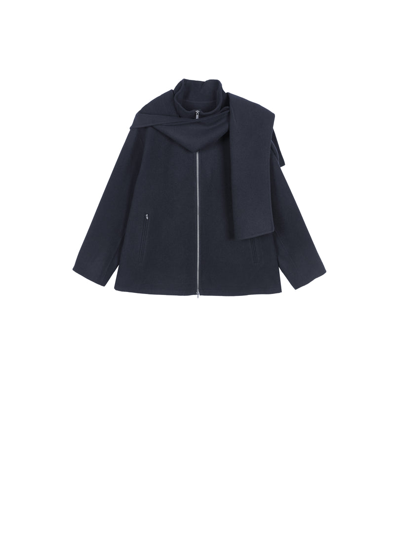 Jacket / JNBY Oversized Wool Blend Double-Face Coat