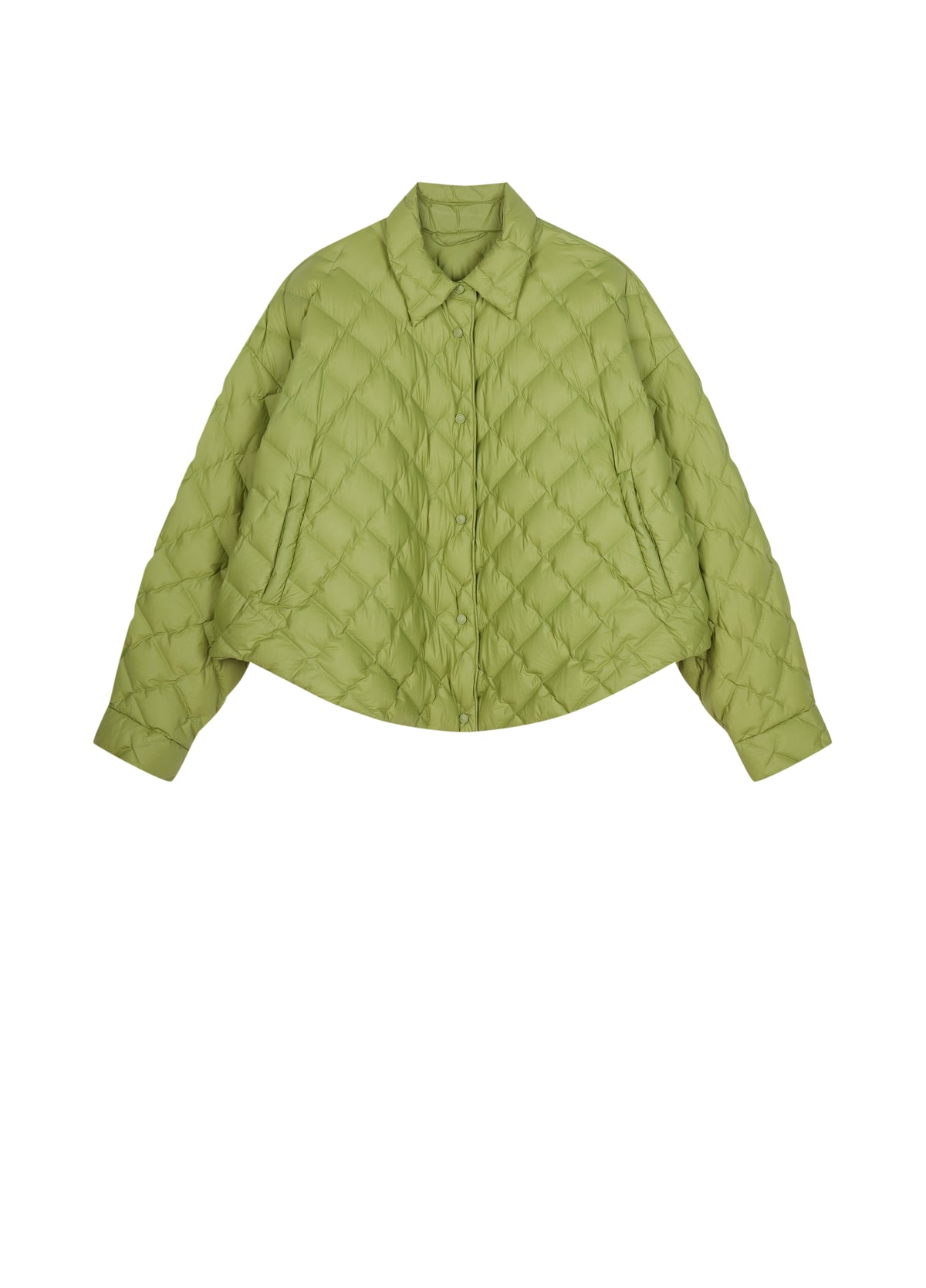 Jacket / JNBY Oversized Short Down Coat with 95% White Goose Down