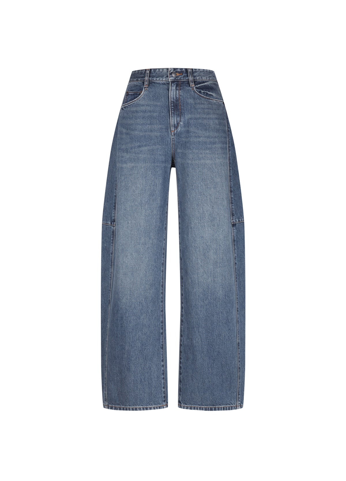 Jeans / JNBY High-Waist Banana Cut Denim Trousers