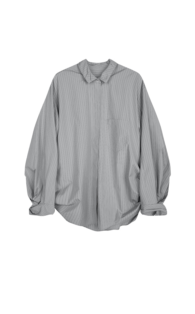 Shirt / JNBY H-Line Deconstructed Cotton Shirt
