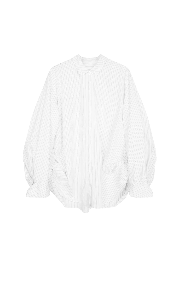 Shirt / JNBY H-Line Deconstructed Cotton Shirt