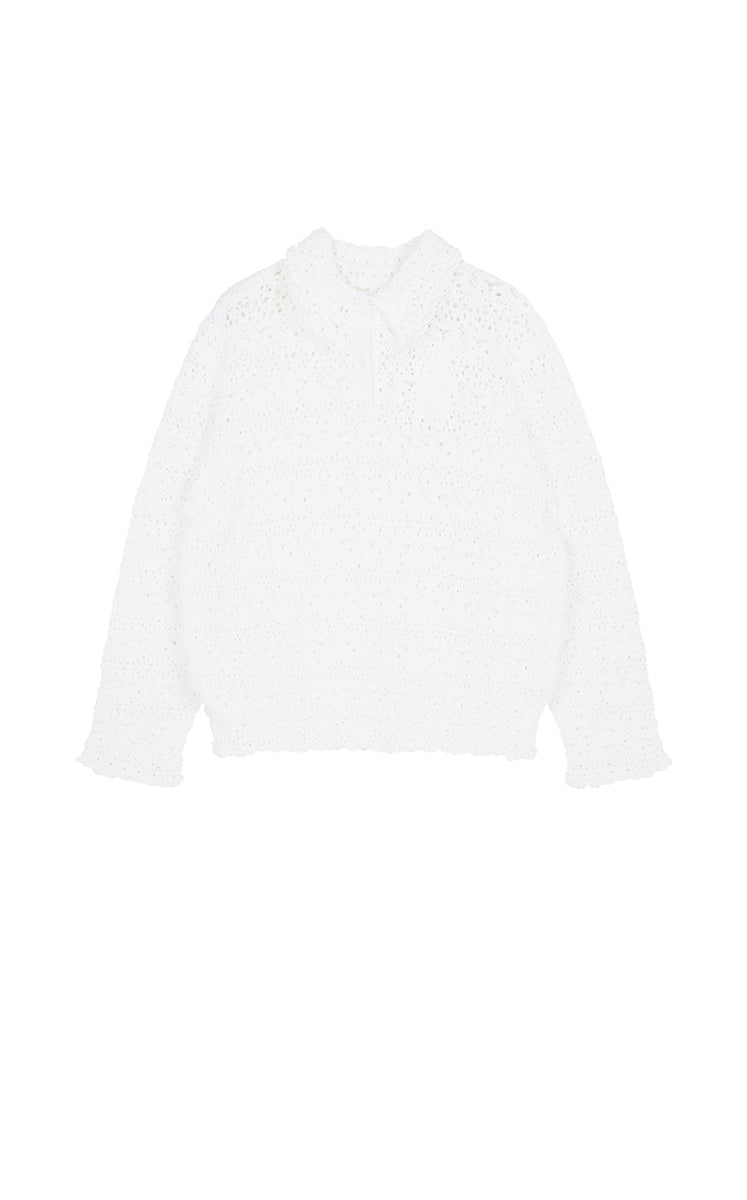 Sweater / JNBY Oversized Textured Knit Pullover