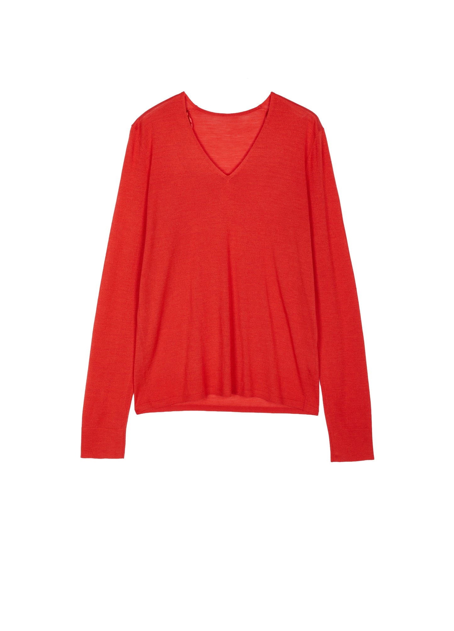 Sweater / JNBY V-Neck Baselan Wool-Silk Blend Pullover