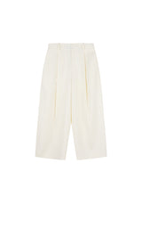 Pants / JNBY Pleated Luxe Cropped Pants