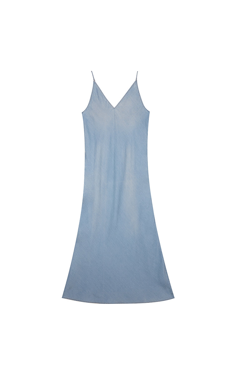 Dress / JNBY TENCEL™ Denim Slip Dress Light Denim Blue