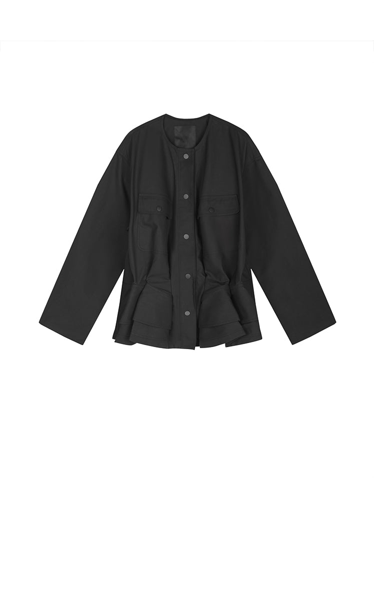 Jacket / JNBY Cotton Double-Layer Relaxed Fit
