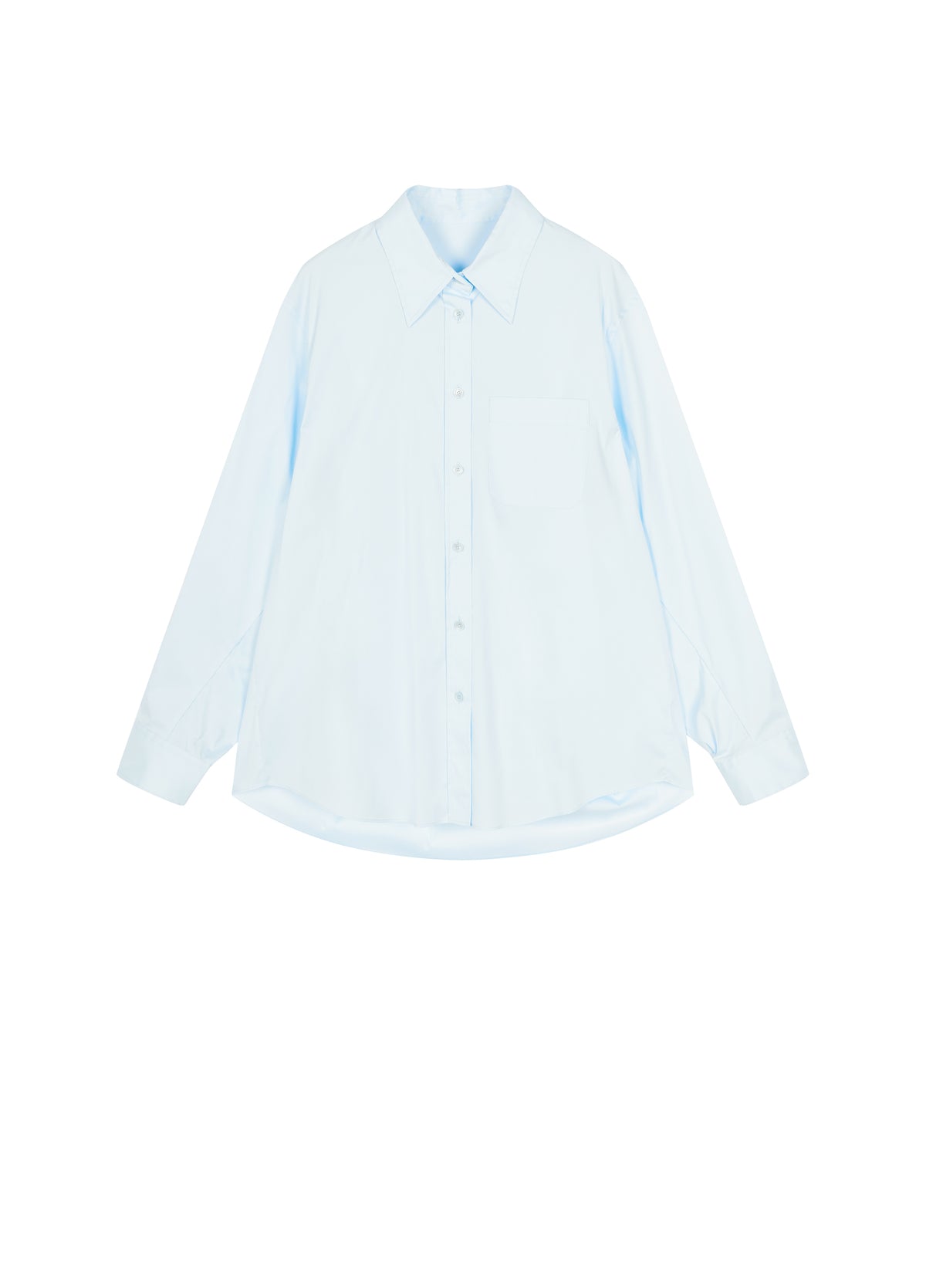 Shirt / JNBY x SAMUEL Oversized Cotton Poplin Long Sleeve Shirt