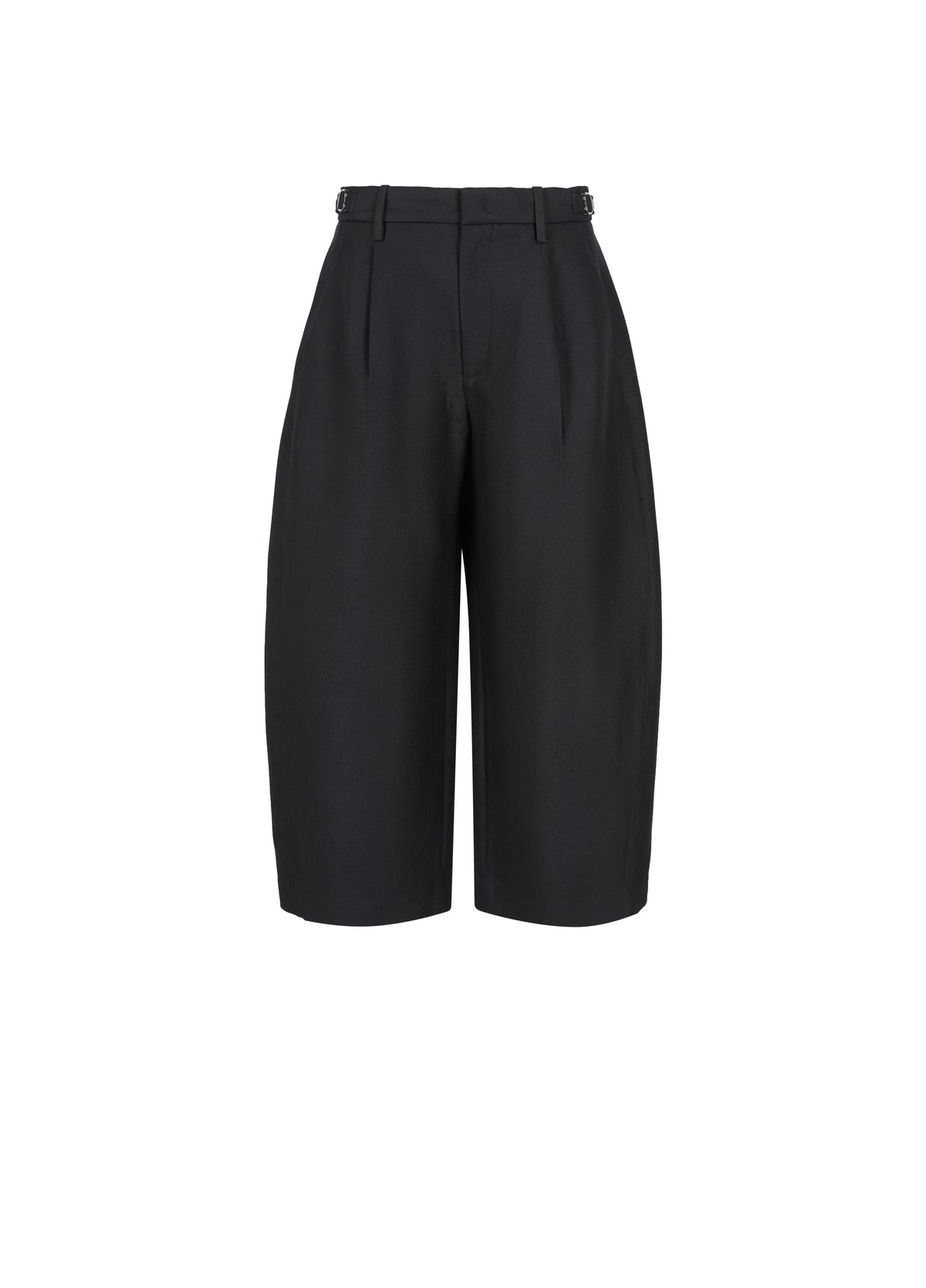 Pants / JNBY 100% Wool Wide-Leg Cropped Trousers