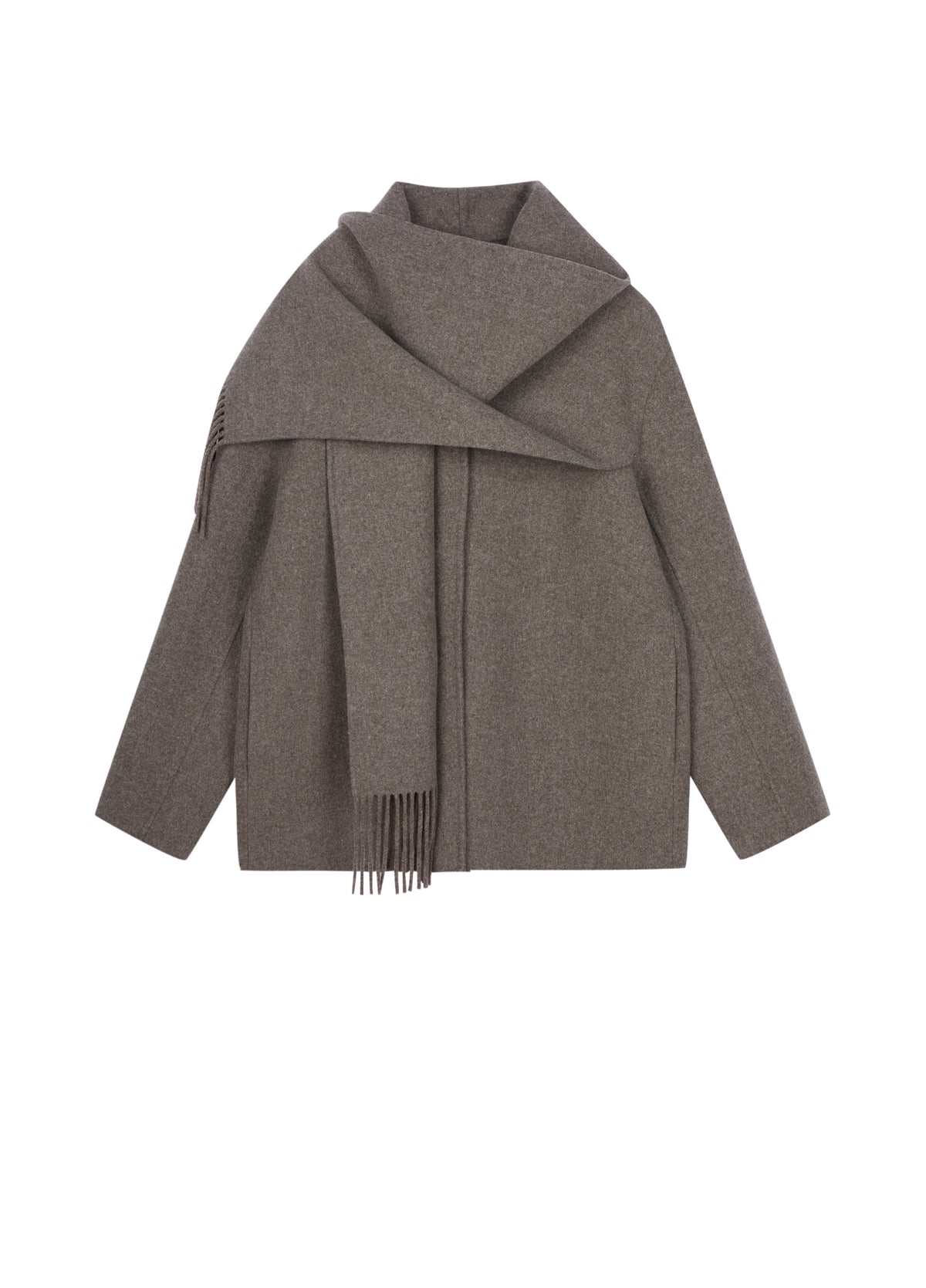 Coat / JNBY Wool Blend Double-Face Short Coat