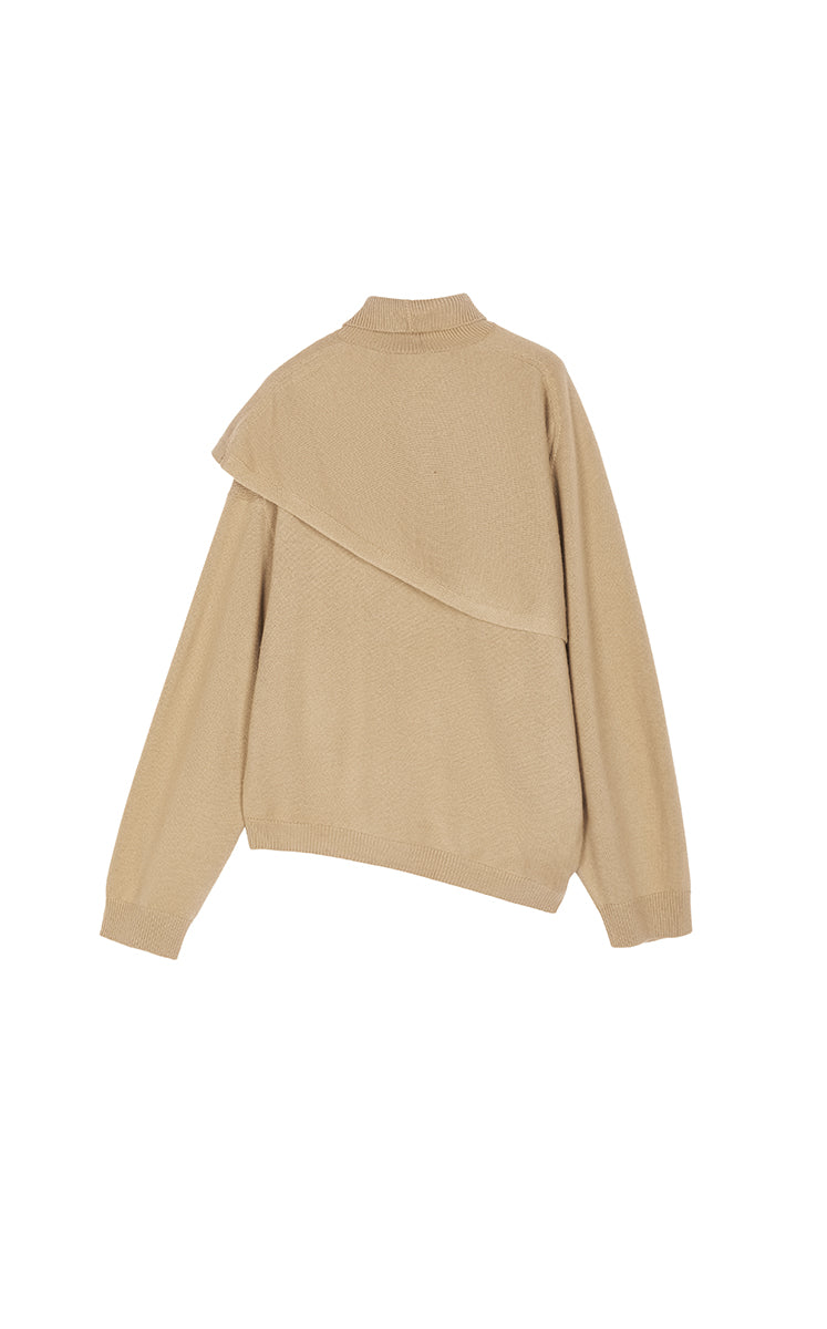 Sweater / JNBY Turtleneck Wool Cashmere Pullover